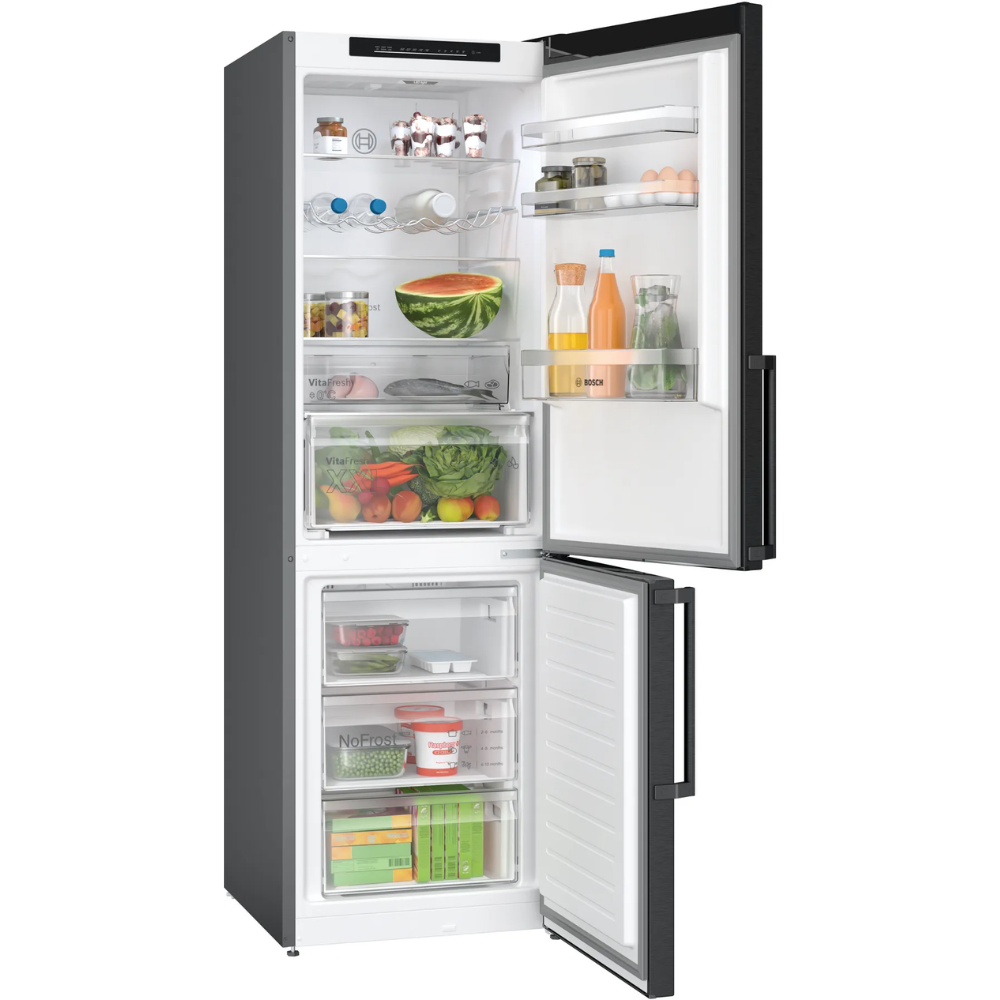 מקרר מקפיא תחתון – 321 ליטר Bosch דגם Serie 4 KGN36VXCT - יבואן רשמי