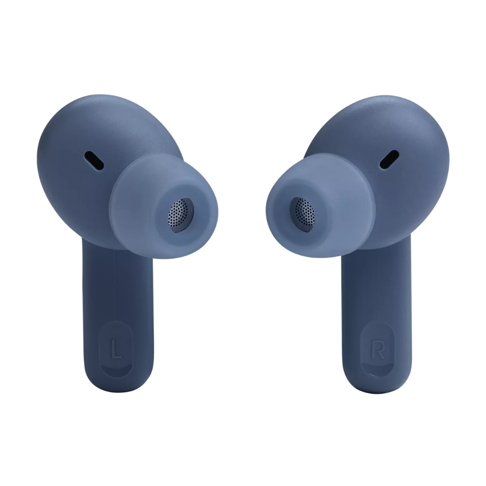 אוזניות אלחוטיות JBL Tune Beam - צבע כחול שנה אחריות ע"י - יבואן הרשמי