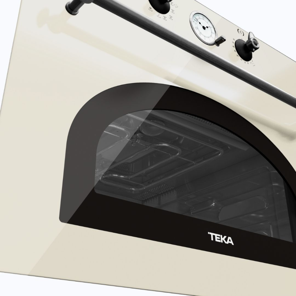 מיקרוגל בילט-אין קומפקטי בעיצוב כפרי MWR 32 Vanilla silver TEKA 3 פונקציות בישול - יבואן רשמי
