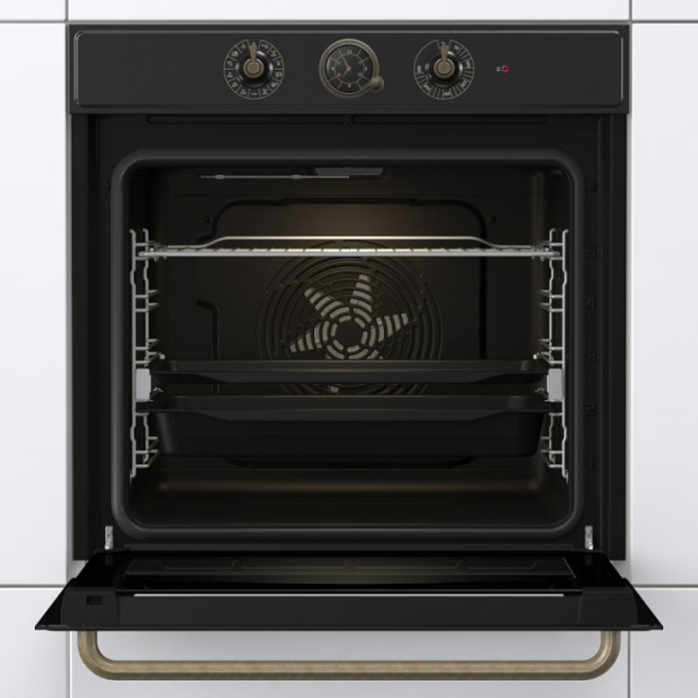 תנור אפייה בנוי 77 ליטר דגם GORENJE BOS67372CLB - צבע שחור - יבואן רשמי