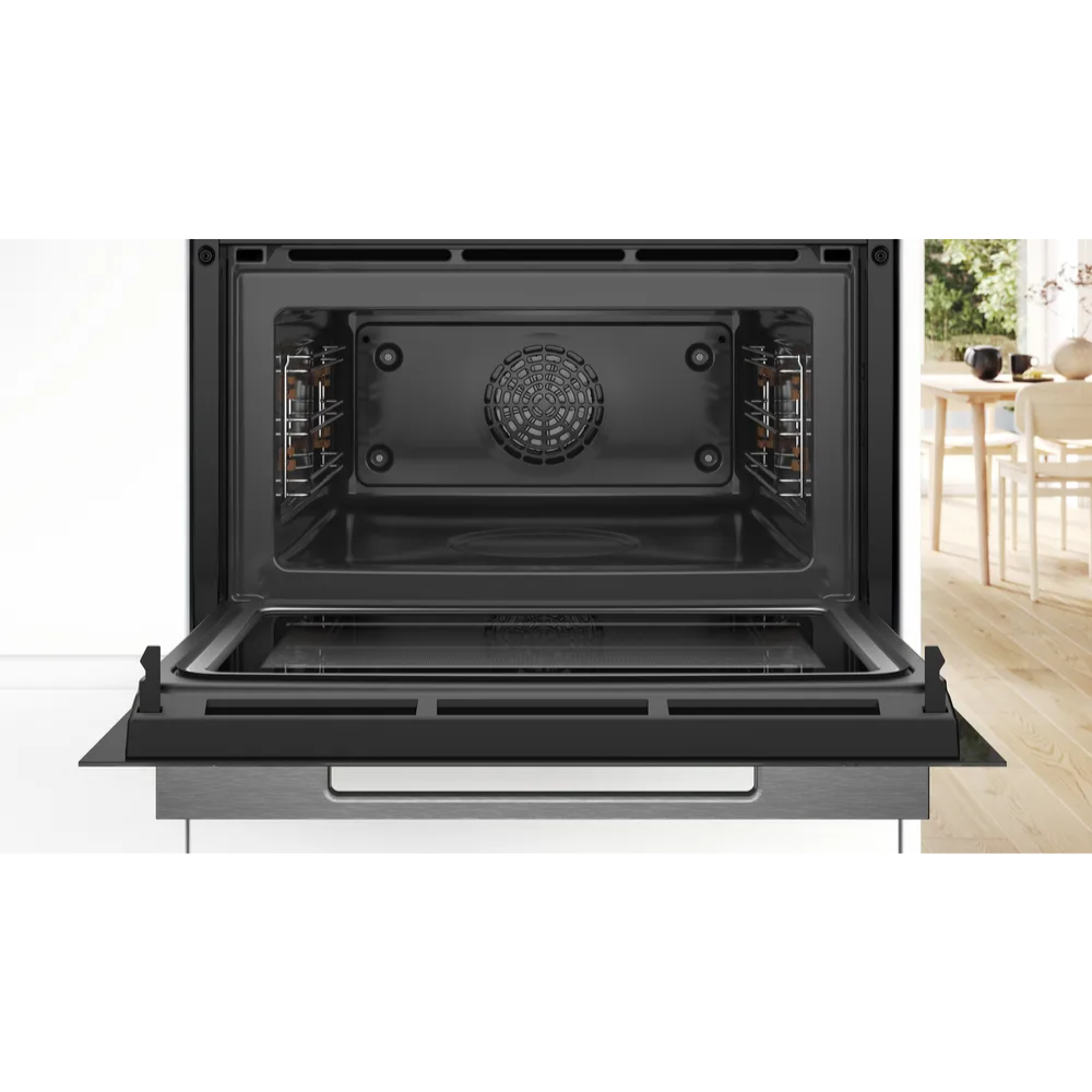 תנור בנוי משולב מיקרוגל 45 ליטר Bosch דגם Serie 8 CMG7241W1 - יבואן רשמי