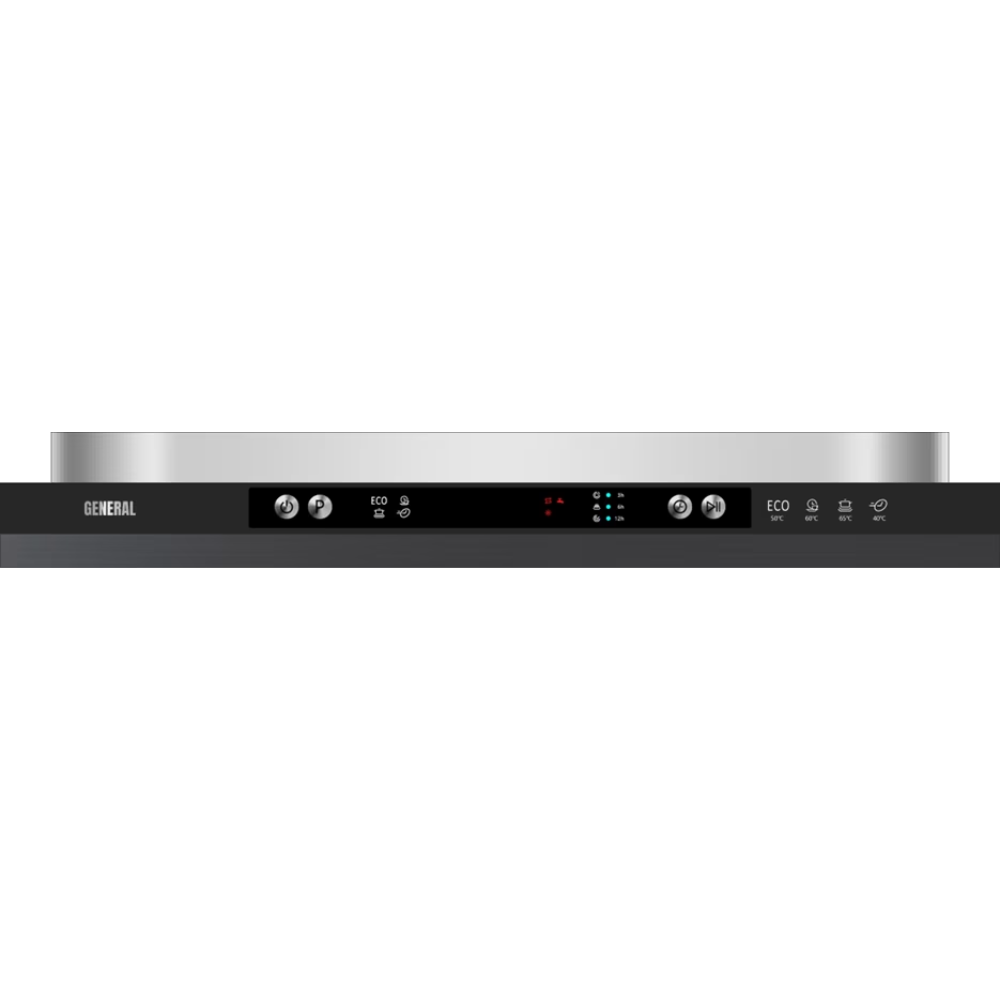 מדיח כלים אינטגרלי 60 ס"מ ג'נרל דגם GE2412IN - יבואן רשמי