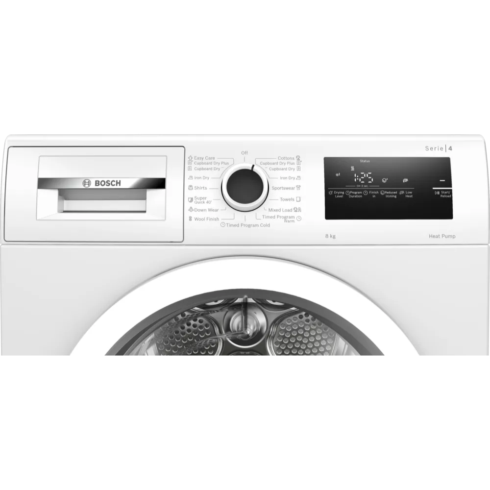 מייבש כביסה Bosch WTH9281IL ‏8 ‏ק"ג בוש - יבואן רשמי