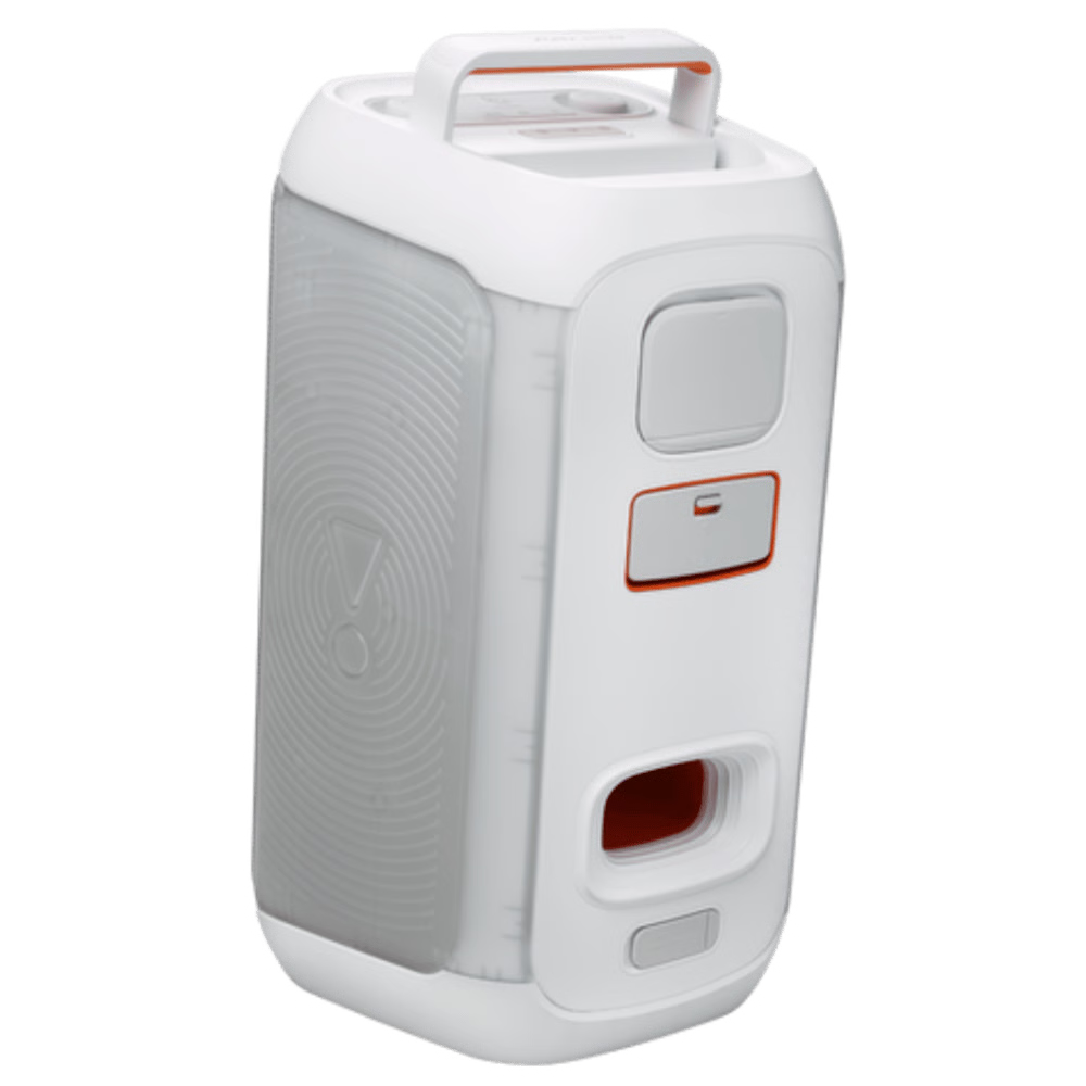 בידורית ניידת JBL PartyBox Club 120 IPX4 160W - צבע לבן שנה אחריות ע"י - יבואן הרשמי