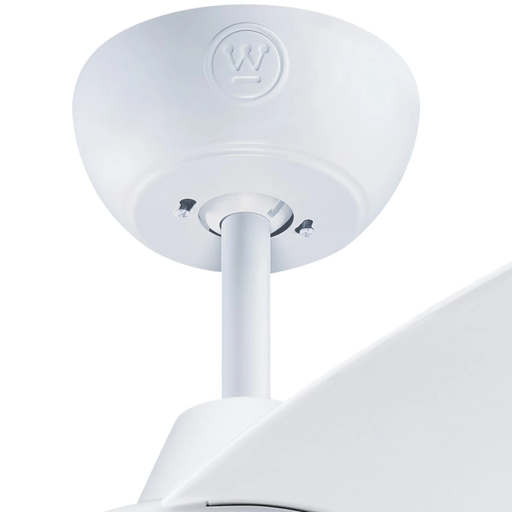 מאוורר תקרה Westinghouse Longwood 28W "42 - צבע לבן שנתיים אחריות ע"י - יבואן הרשמי