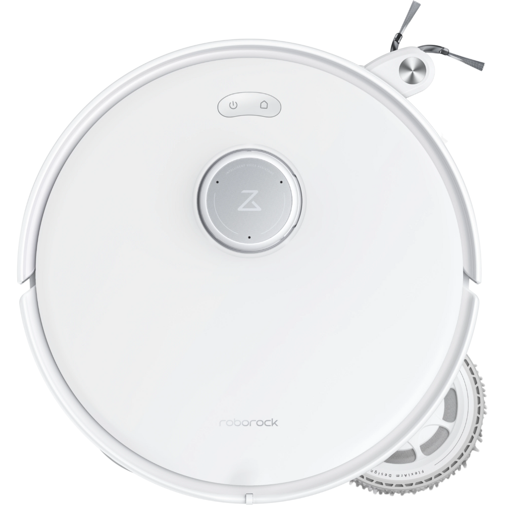 שואב אבק רובוטי שוטף Roborock Q Revo Curv - צבע לבן שנה אחריות ע"י - יבואן הרשמי