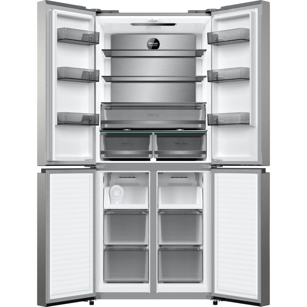 מקרר 4 דלתות מקפיא תחתון 415 ליטר נטו Electra EL4310N - גימור נירוסטה