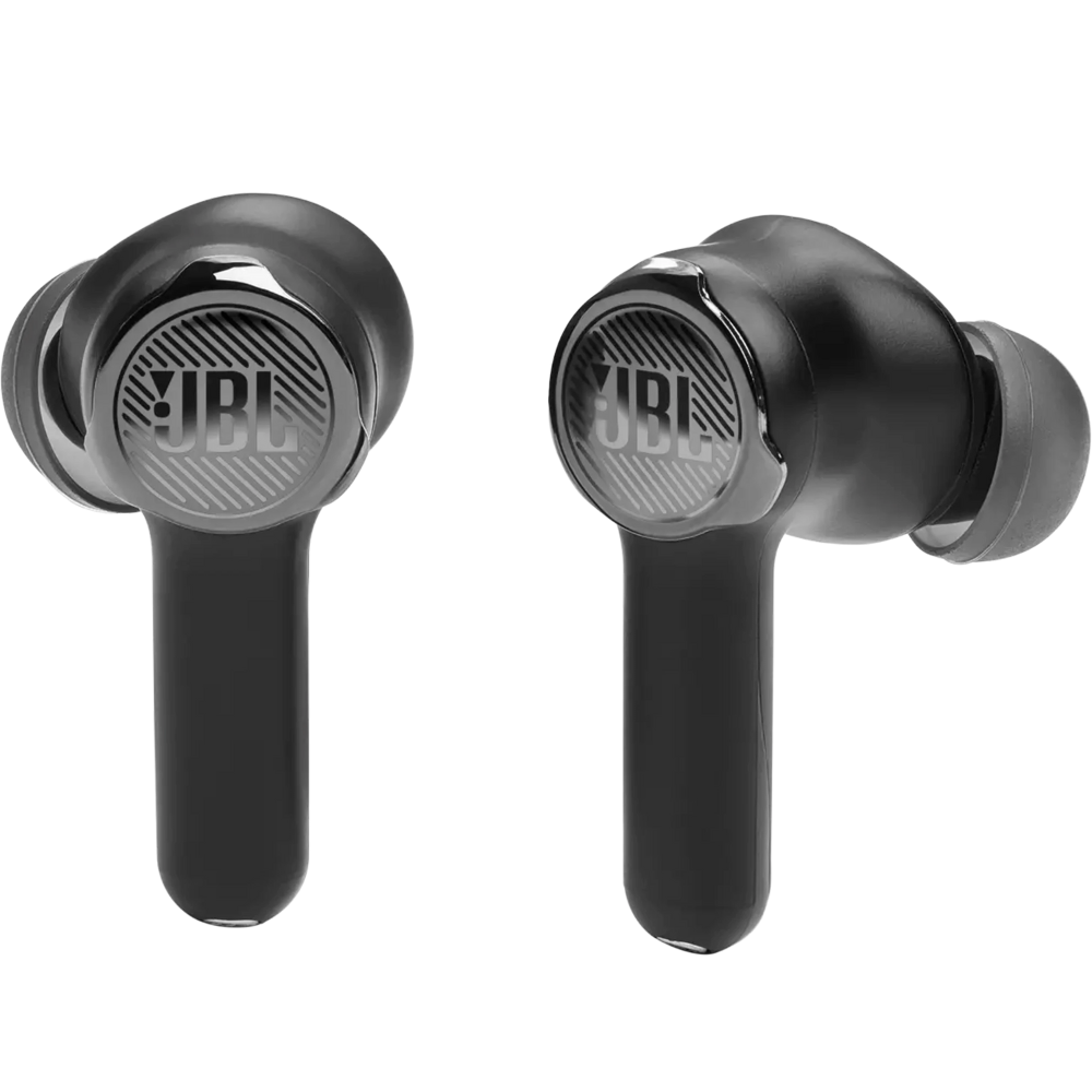 אוזניות גיימינג אלחוטיות JBL Quantum TWS - צבע שחור שנה אחריות ע"י - יבואן הרשמי