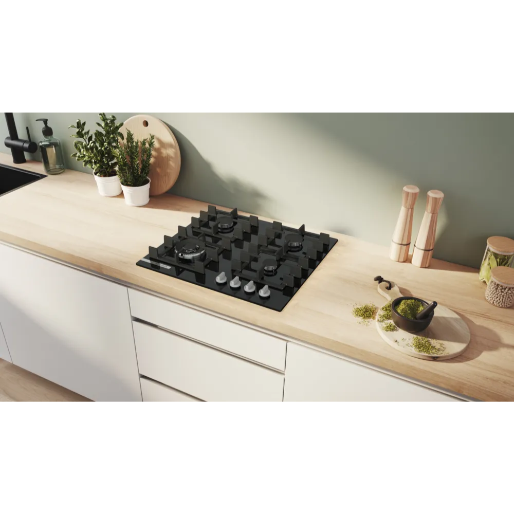 בוש כיריים גז - 4 להבות Bosch PNK6B6K40Y - יבואן רשמי