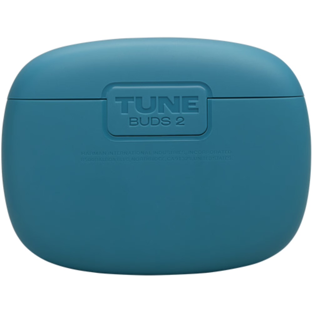 אוזניות אלחוטיות JBL Tune Buds 2 - צבע טורקיז שנה אחריות ע"י - יבואן הרשמי