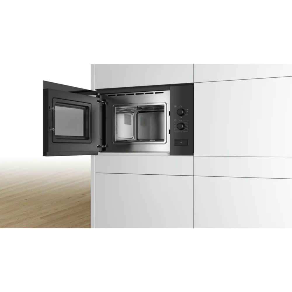 מיקרוגל בנוי 20 ליטר Bosch Serie 4 BFL520MB0 - יבואן רשמי