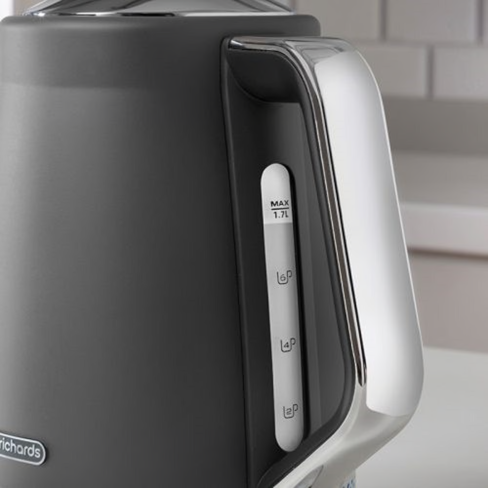 קומקום חשמלי ILLUMINATION אפור Morphy Richards 108022 - יבואן רשמי