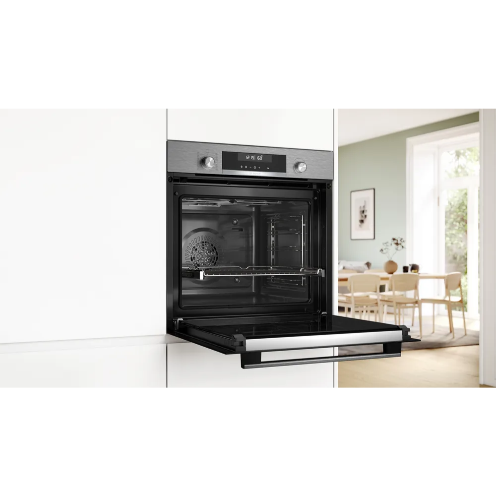 תנור בנוי פירולטי - 71 ליטר Bosch Serie 6 HBG578ES3 - יבואן רשמי