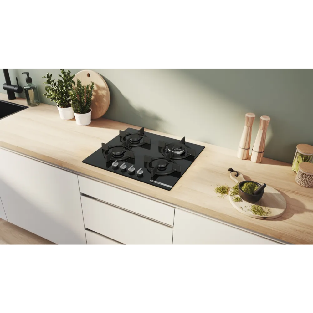 כיריים גז - 4 להבות Bosch FlameSelect PPH6A6I10Y - יבואן רשמי