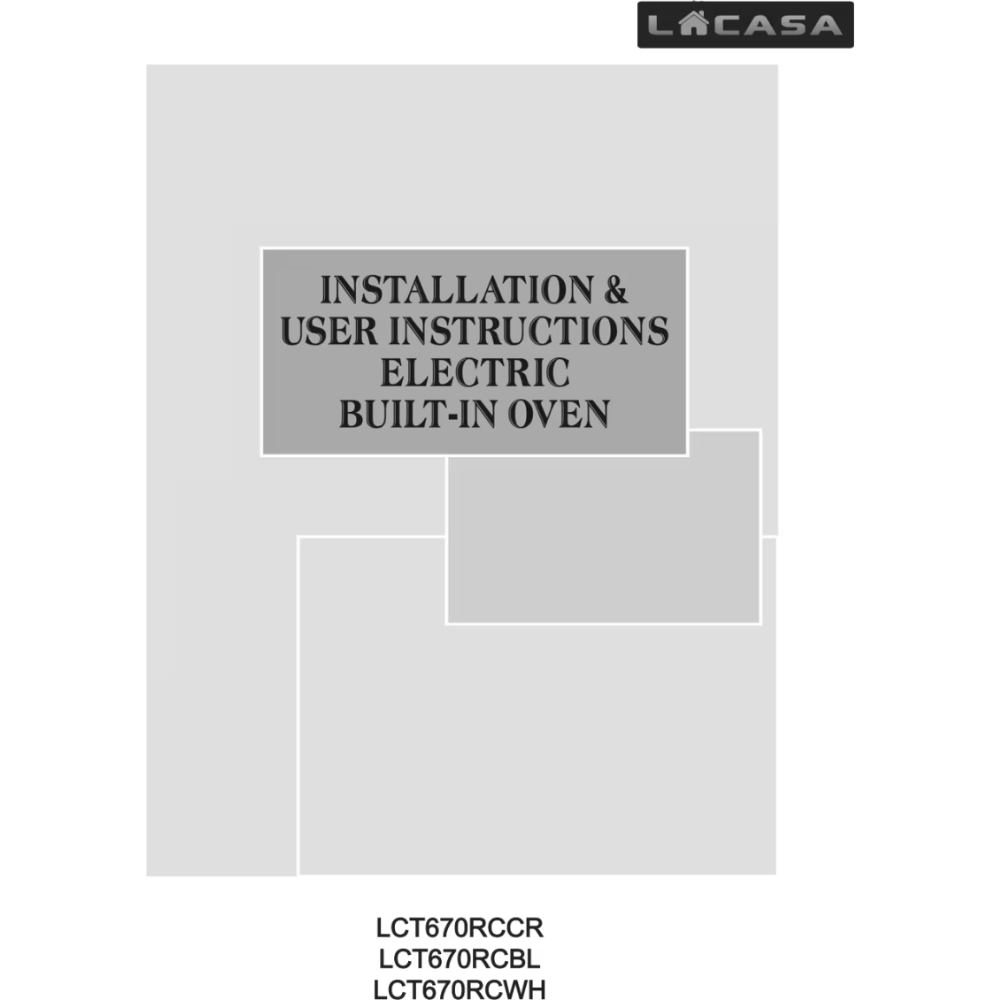 תנור בנוי 60 ס"מ לקאזה דגם LCT670RCCR קרם - יבואן רשמי