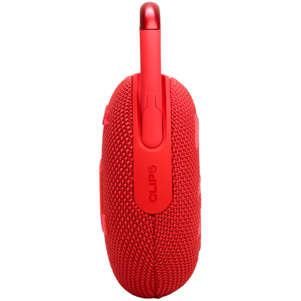 רמקול אלחוטי JBL Clip 5 IP67 7W - צבע אדום שנה אחריות ע"י - יבואן הרשמי