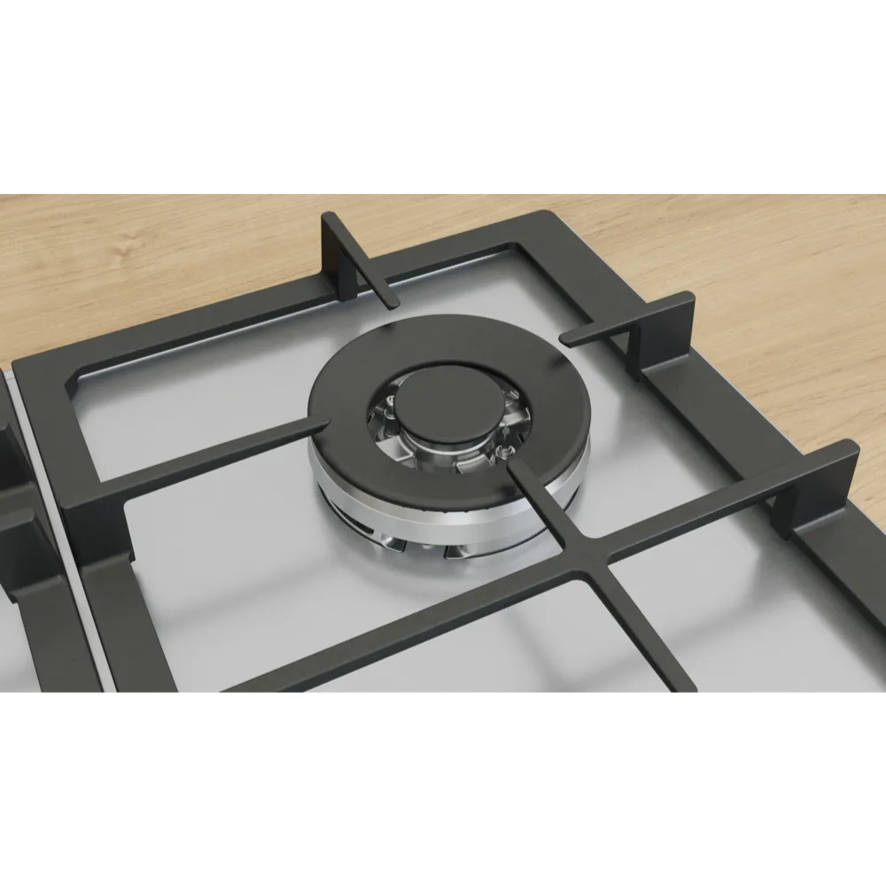 כיריים גז Bosch דגם PCH6A5I90Y נירוסטה בוש - יבואן רשמי