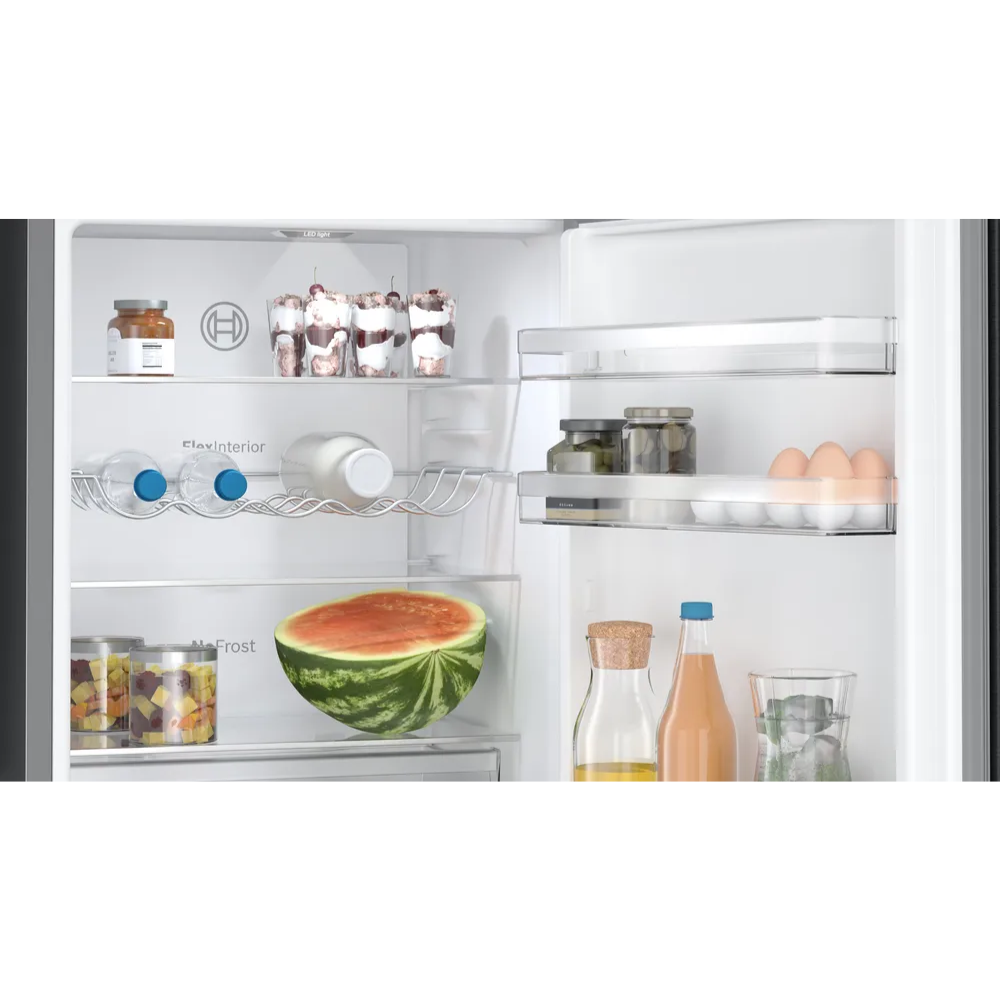 מקרר מקפיא תחתון – 321 ליטר Bosch דגם Serie 4 KGN36VXCT - יבואן רשמי