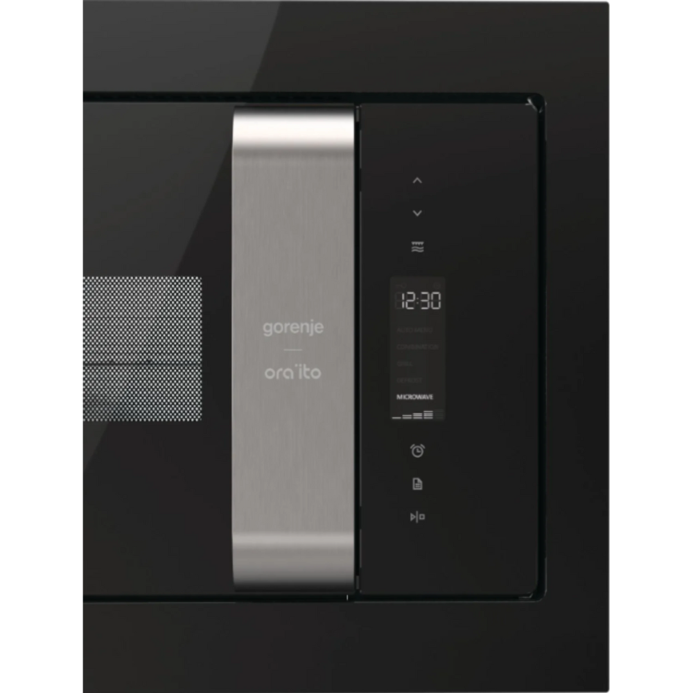 מיקרוגל בנוי אינטגרלי משולב גריל 39 ס"מ Gorenje HY-BM235ORAB - גימור שחור - יבואן רשמי