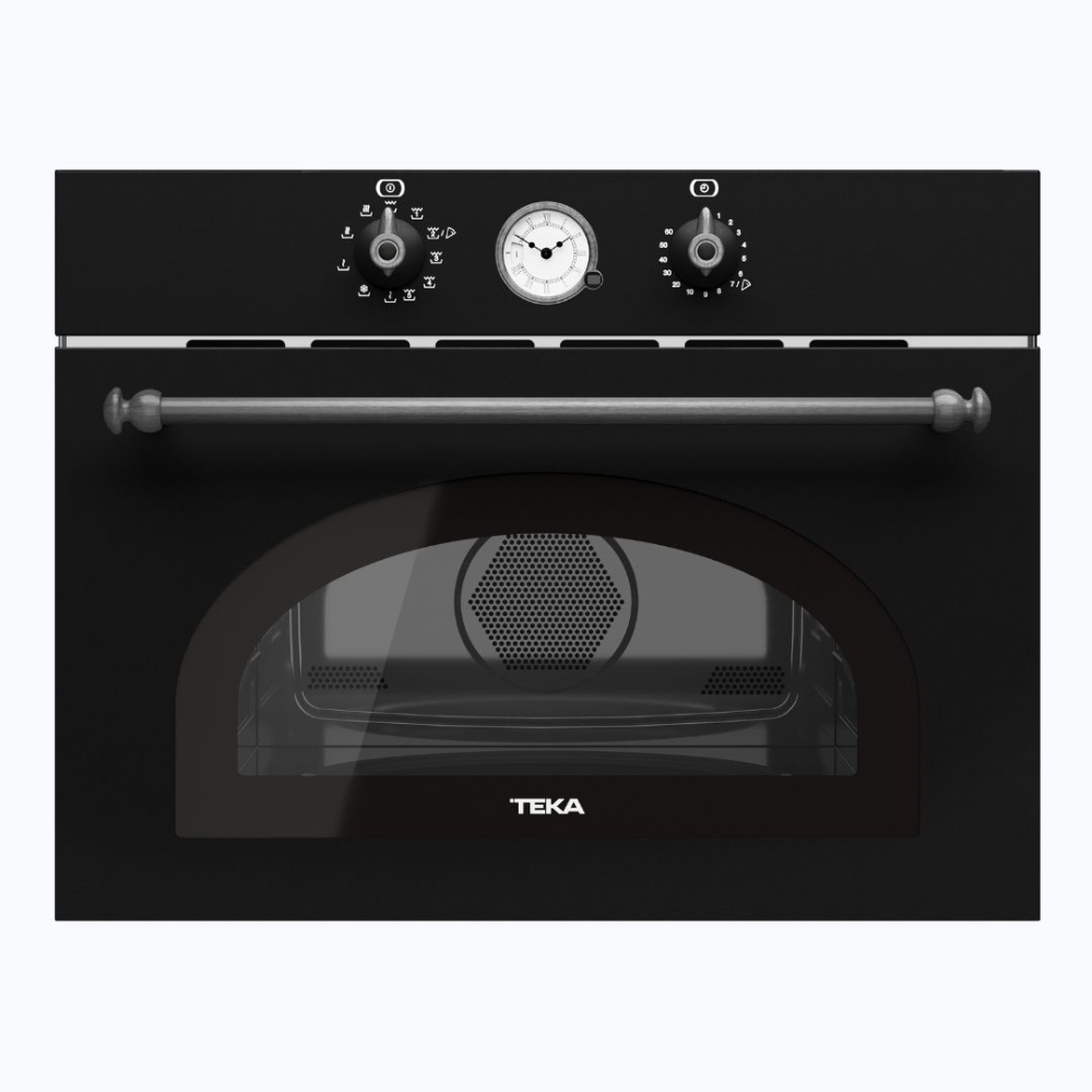 מיקרוגל בילט-אין קומפקטי בעיצוב כפרי TEKA MWR 32 Anthracite Silver - יבואן רשמי