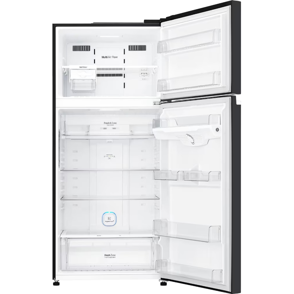 מקרר מקפיא עליון 506 ליטר LG GR-M6781BU - גימור זכוכית שחורה - יבואן רשמי