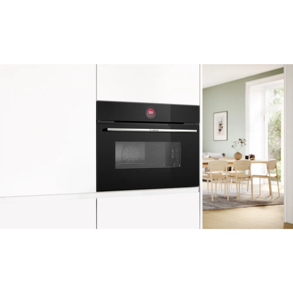 תנור אפיה בילד אין משולב מיקרוגל BOSCH בוש 45 ליטר CMG7241B1 - יבואן רשמי