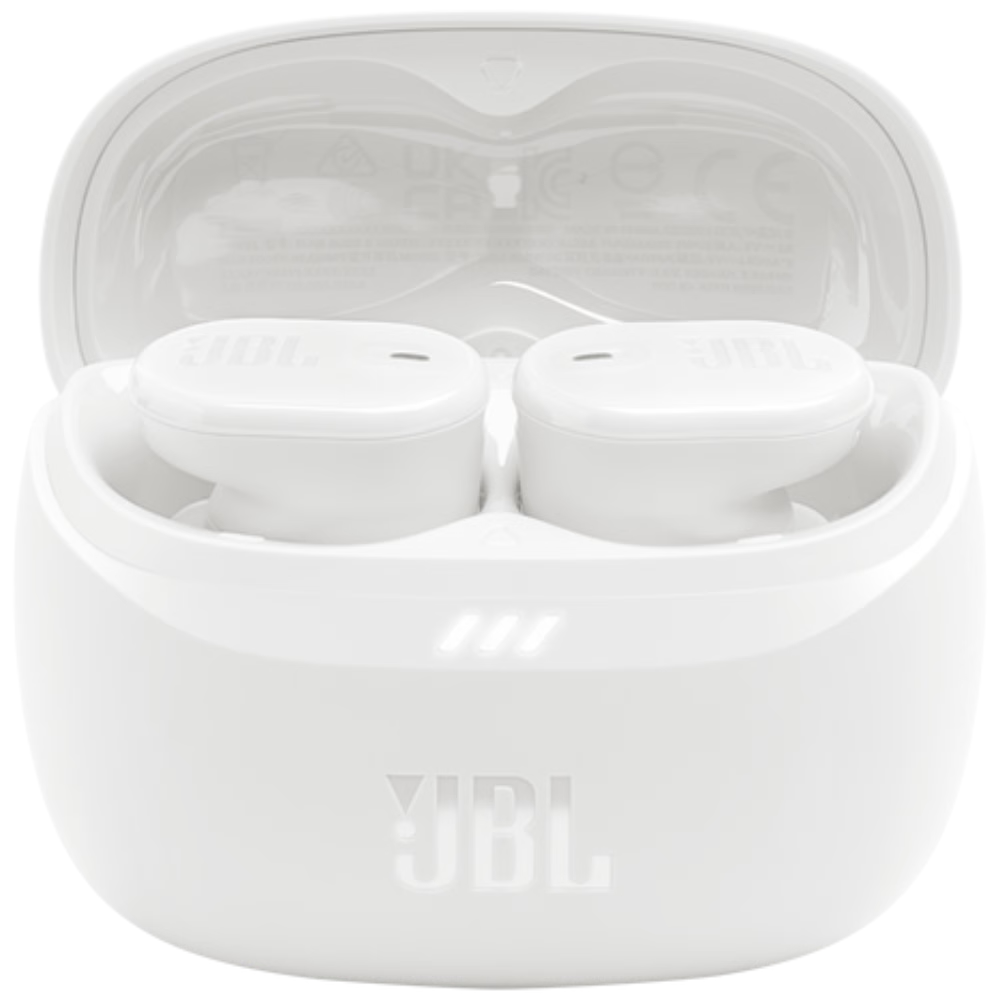 אוזניות אלחוטיות JBL Tune Buds 2 - צבע לבן שנה אחריות ע"י - יבואן הרשמי