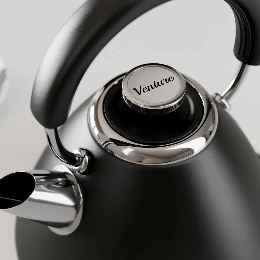 קומקום חשמלי Morphy Richards VENTURE BLACK100131 - יבואן רשמי