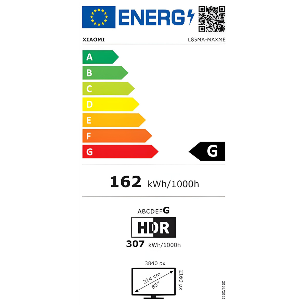 טלוויזיה חכמה Xiaomi 85" TV Max 2025 QLED 4K L85MA-MAXME - יבואן רשמי