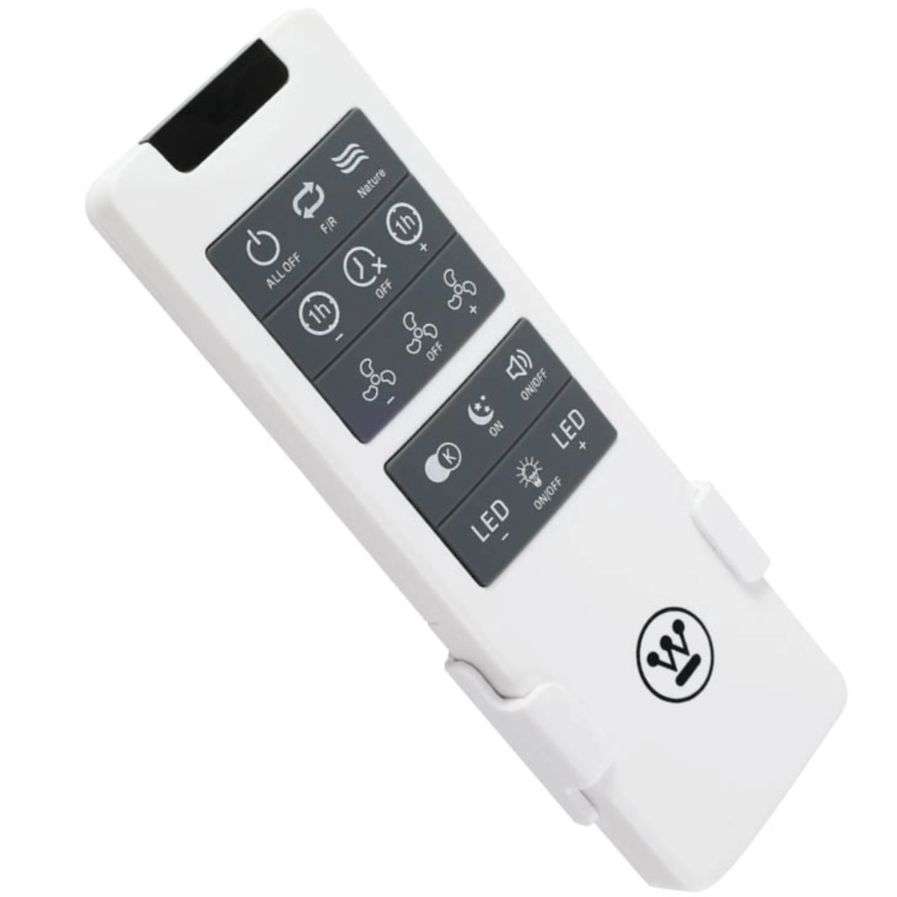 מאוורר תקרה כנפיים מתהפכות Westinghouse Talia 28W "52 - צבע לבן/ אלון שנתיים אחריות ע"י - יבואן הרשמי