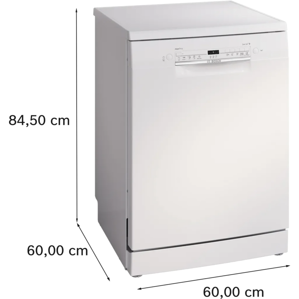 מדיח כלים 12 מערכות כלים Bosch SMS2ITW04E - צבע לבן