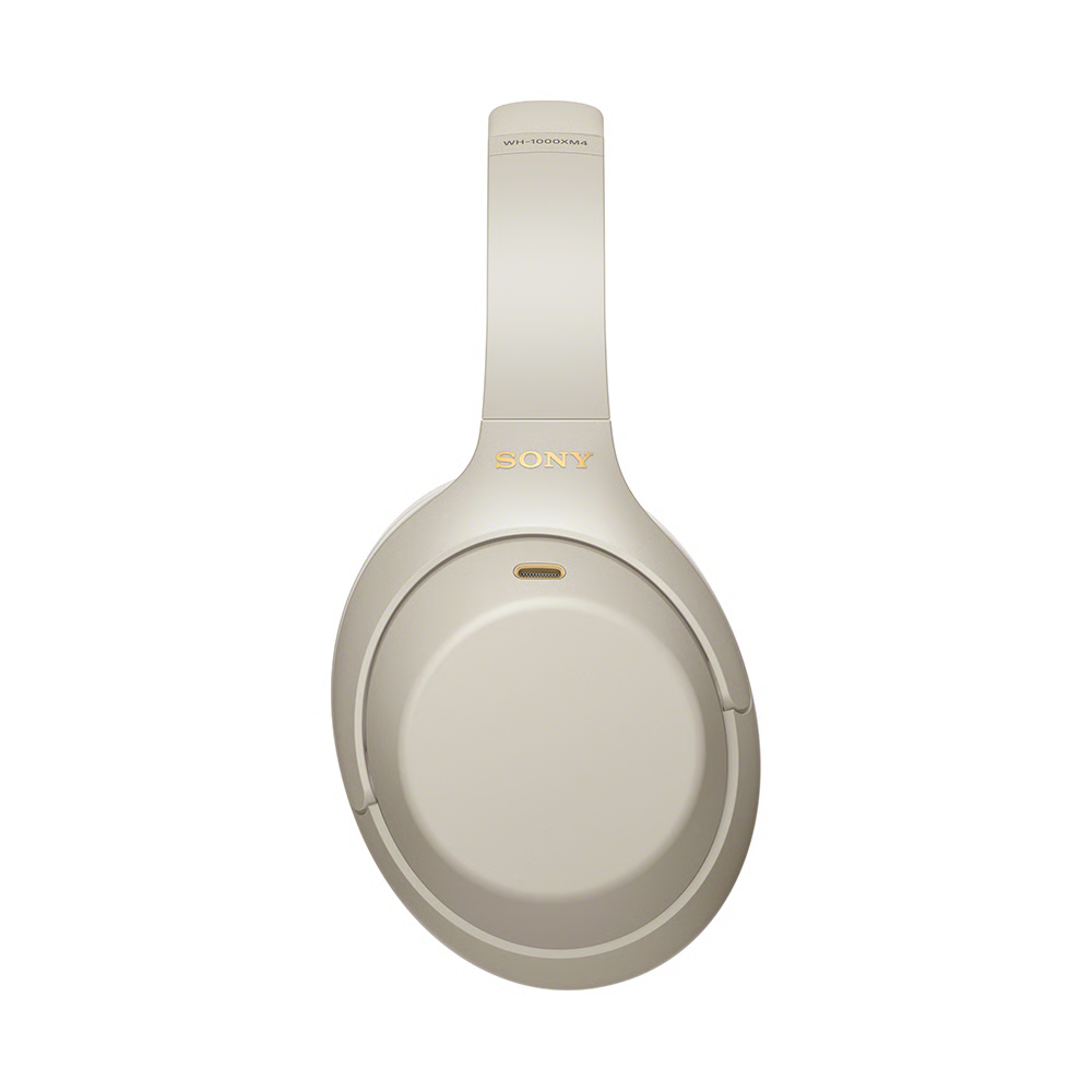 אוזניות אלחוטיות Sony WH-1000XM4 - צבע כסוף אחריות ע"י ידי - יבואן הרשמי