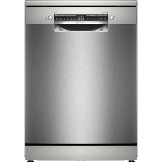 מדיח כלים עומד רחב 60 ס''מ Bosch Serie 4 SMS4HKI07E - נירוסטה - תוצרת פולין - אחריות יבואן רשמי BSH