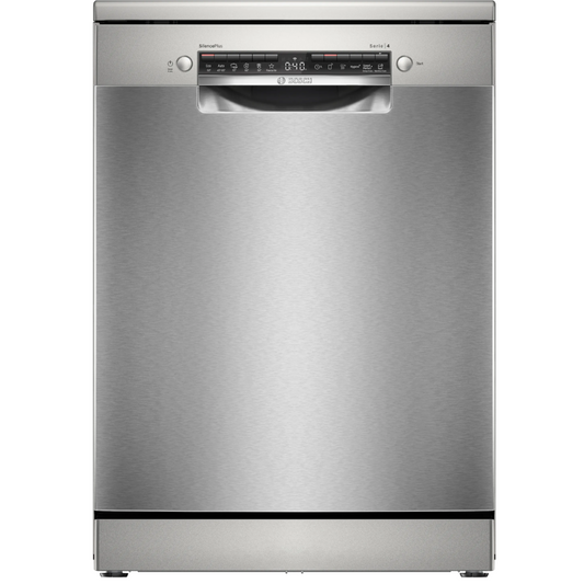 מדיח כלים עומד רחב 60 ס''מ Bosch Serie 4 SMS4HMI05E - נירוסטה - תוצרת פולין - אחריות יבואן רשמי BSH
