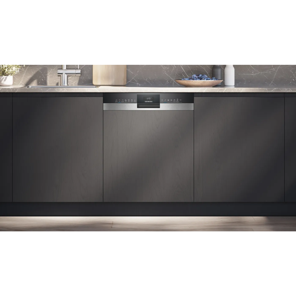 מדיח כלים חצי אינטגרלי רחב 60 ס"מ דגם SIEMENS iQ300 SN53ES04TE סימנס - יבואן רשמי