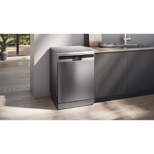 מדיח כלים עומד רחב 60 ס"מ Siemens IQ300 SN23EI03ME - צבע דמוי נירוסטה - יבואן רשמי