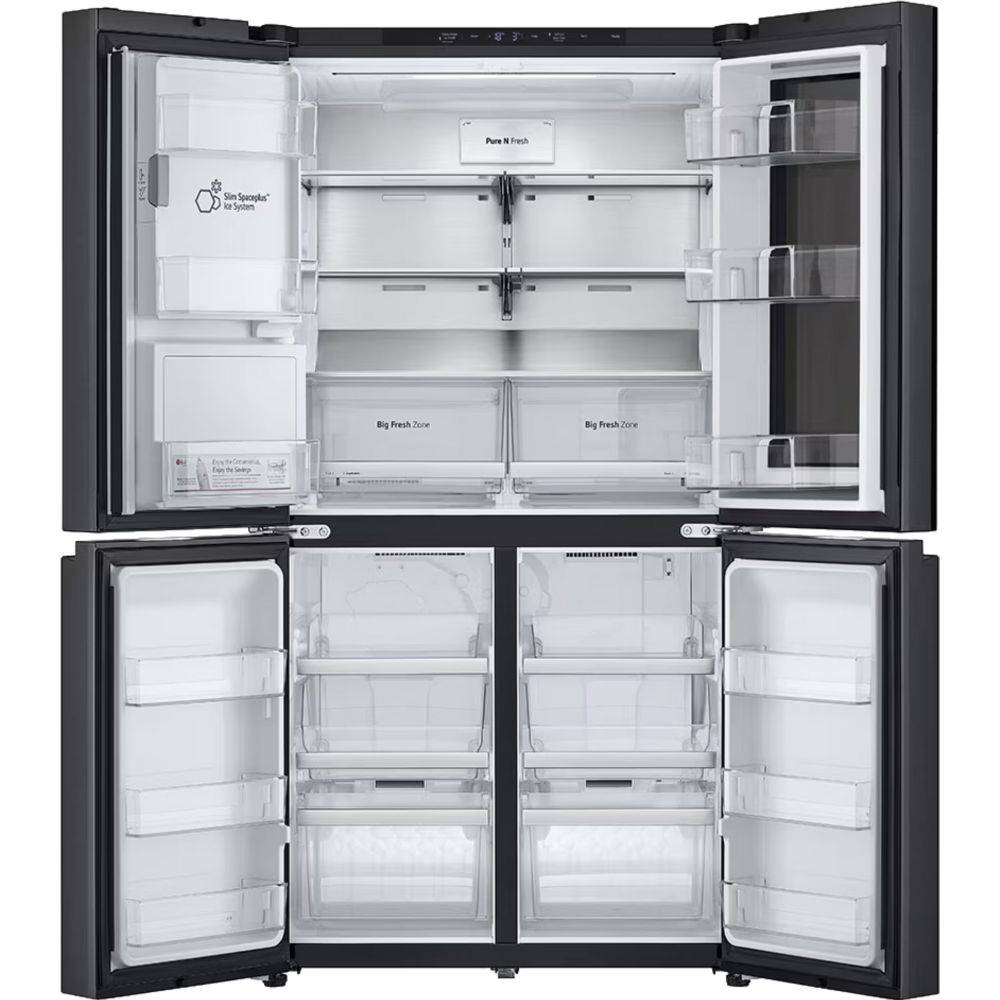 מקרר מקפיא תחתון 4 דלתות LG אל ג'י GR-730BINS - יבואן רשמי