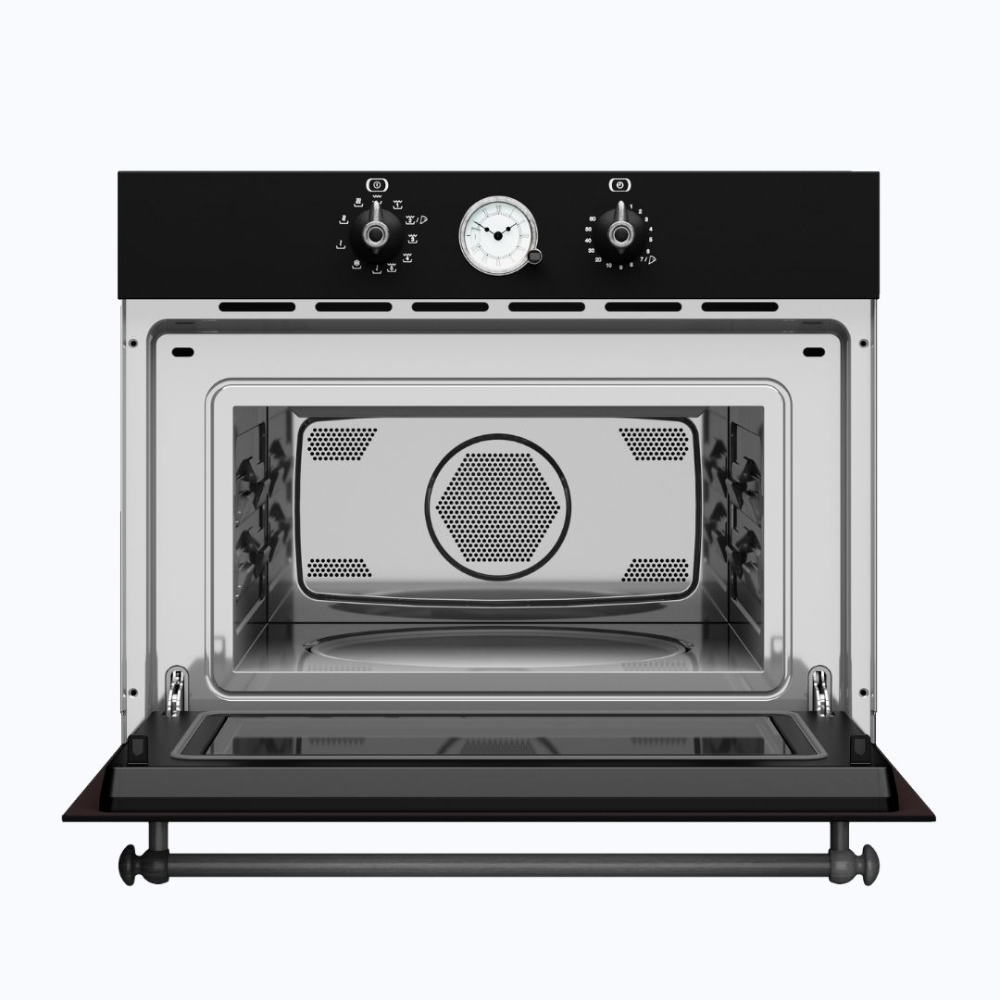מיקרוגל בילט-אין קומפקטי בעיצוב כפרי TEKA MWR 32 Anthracite Silver - יבואן רשמי