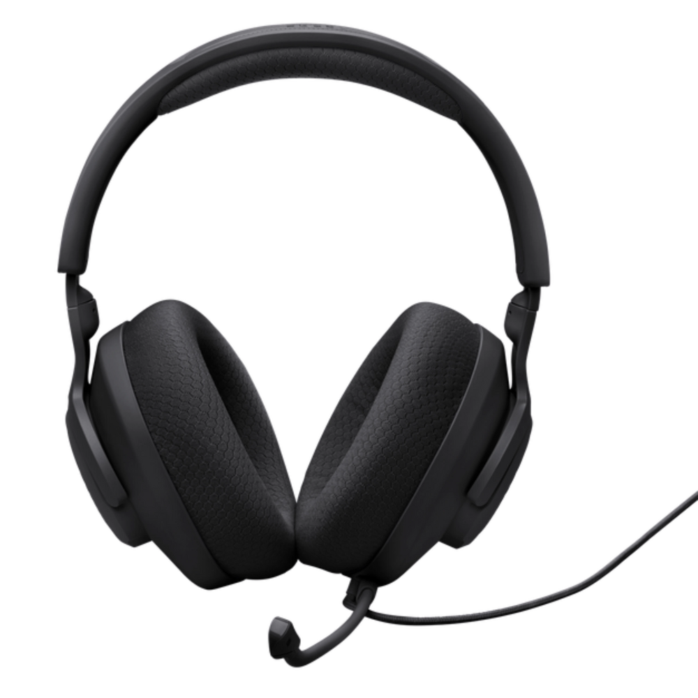 אוזניות גיימינג חוטיות JBL QUANTUM 100M2 - צבע שחור אחריות ע"י - יבואן הרשמי