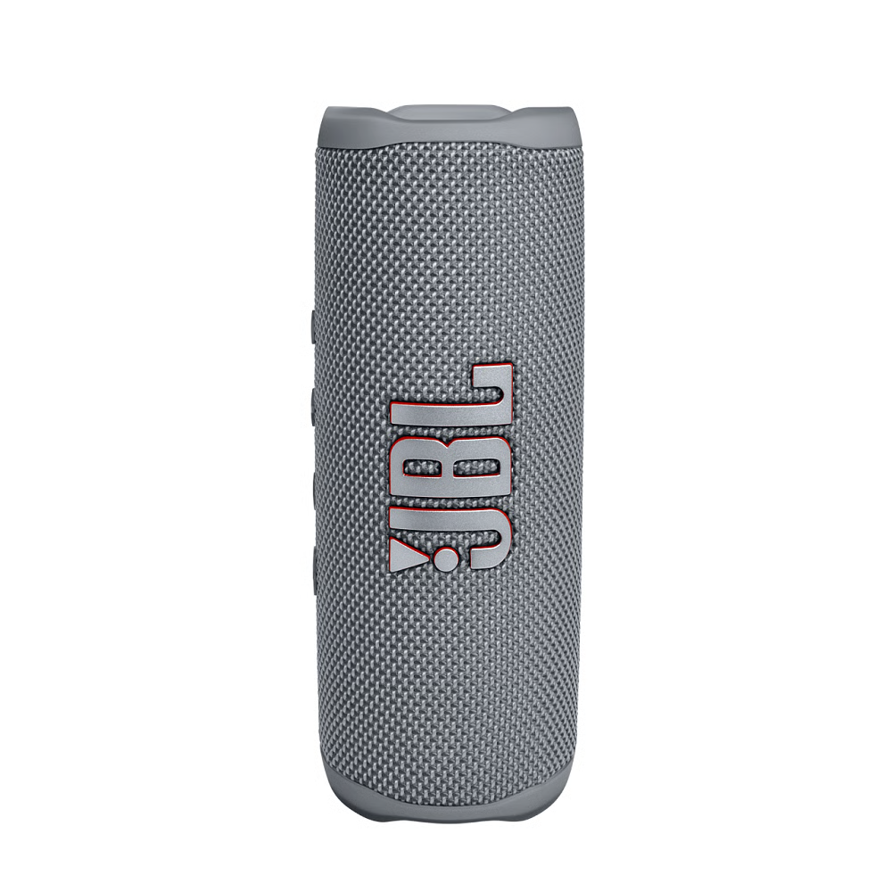 רמקול נייד אלחוטי JBL Flip 6 - צבע אפור שנה אחריות ע"י - יבואן הרשמי