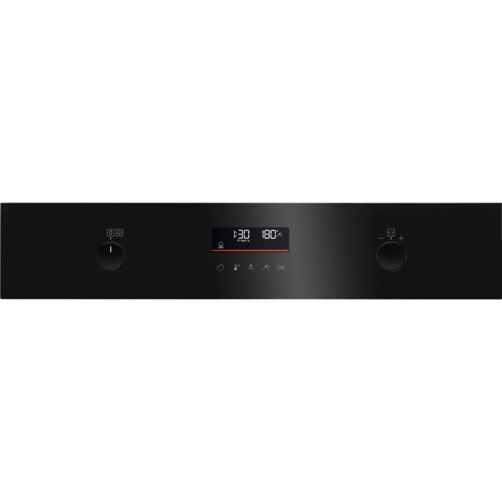 תנור בנוי פירוליטי 71 ליטר דגם AEG BPE255636B זכוכית שחורה - יבואן רשמי