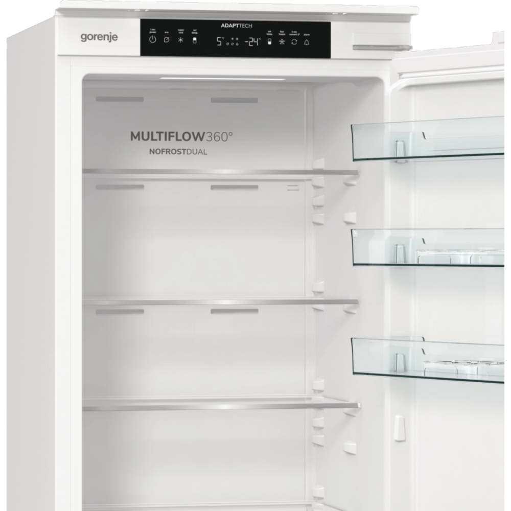מקרר אינטגרלי מקפיא תחתון 284 ליטר Gorenje NRKI519E41 - יבואן רשמי