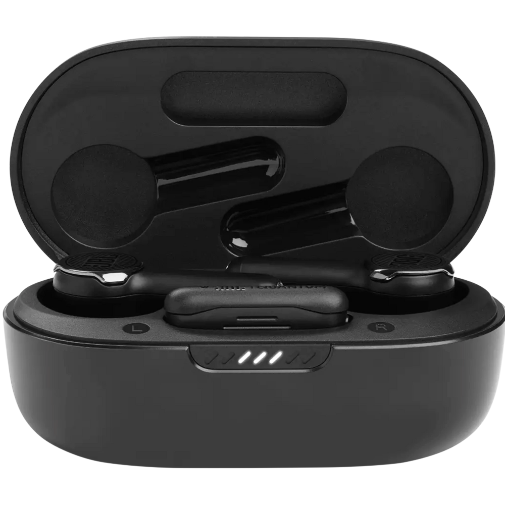 אוזניות גיימינג אלחוטיות JBL Quantum TWS - צבע שחור שנה אחריות ע"י - יבואן הרשמי