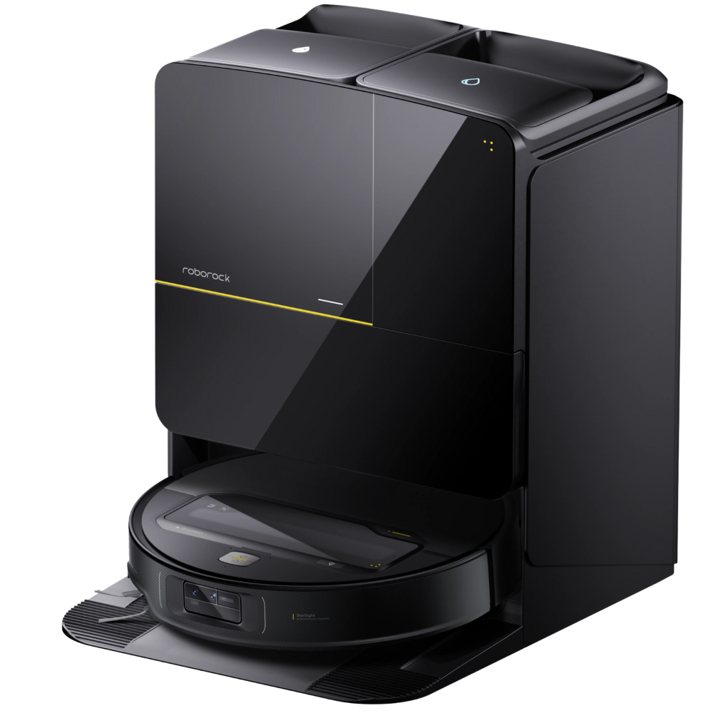 שואב אבק רובוטי עם זרוע נשלף Roborock Saros Z70 - צבע שחור אחריות ע"י - יבואן הרשמי