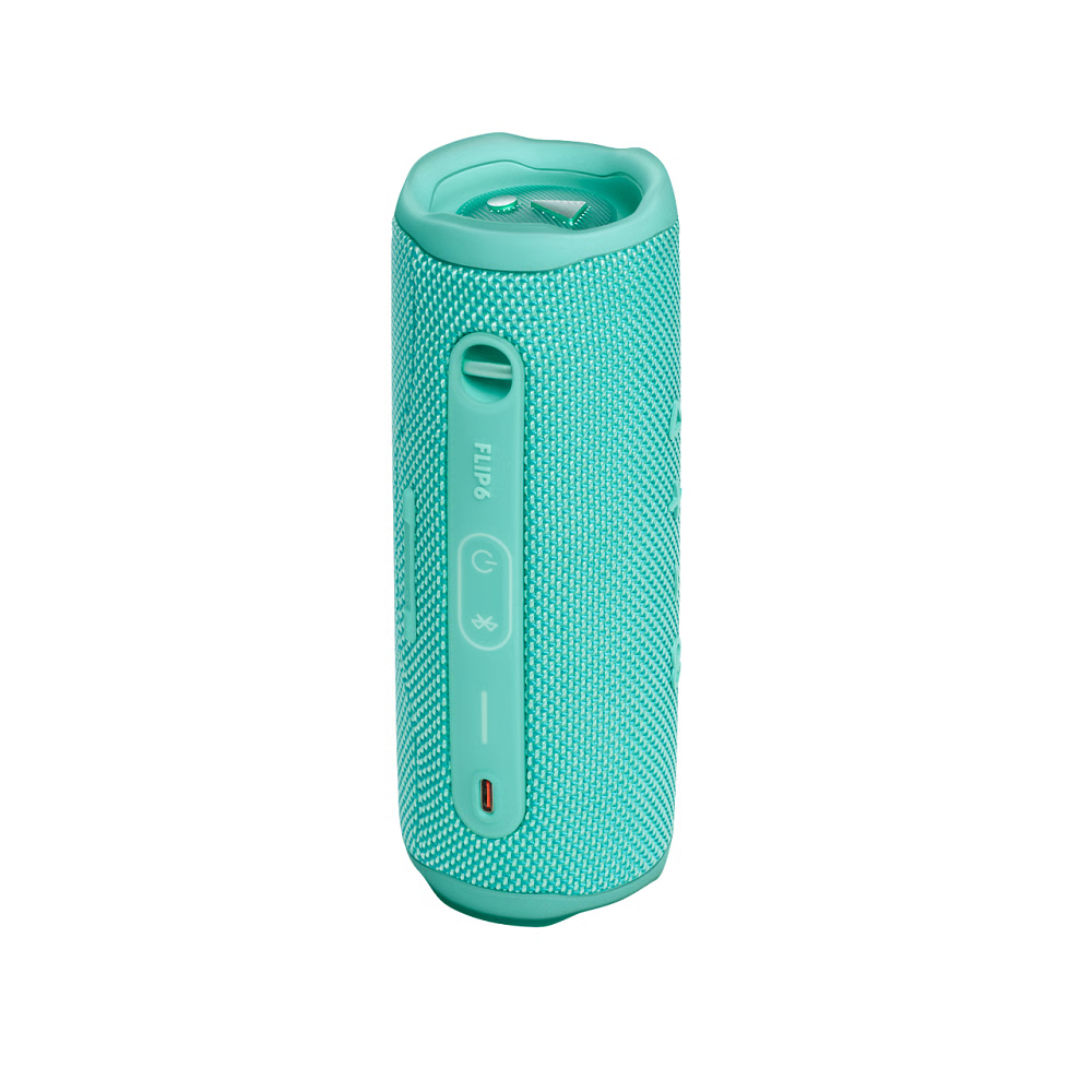רמקול נייד אלחוטי JBL Flip 6 - צבע טורקיז שנה אחריות ע"י - יבואן הרשמי