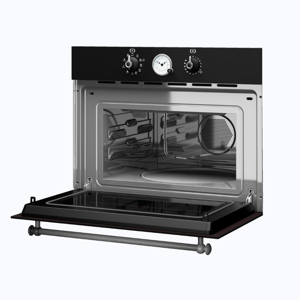 מיקרוגל בילט-אין קומפקטי בעיצוב כפרי TEKA MWR 32 Anthracite Silver - יבואן רשמי