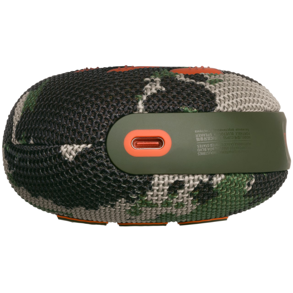 רמקול אלחוטי JBL Clip 5 IP67 7W - צבע ירוק צבאי שנה אחריות ע"י - יבואן הרשמי