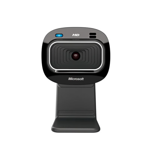 מצלמת אינטרנט Microsoft LifeCam HD-3000 - צבע שחור שנה אחריות ע"י - יבואן הרשמי