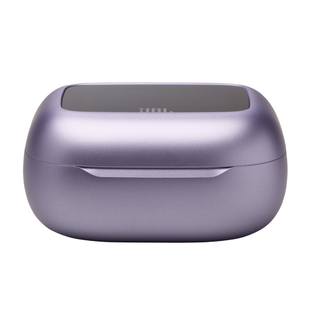 אוזניות אלחוטיות עם מארז טעינה חכם JBL Live Beam 3 TWS ANC IP55 - צבע סגול שנה אחריות ע"י - יבואן הרשמי