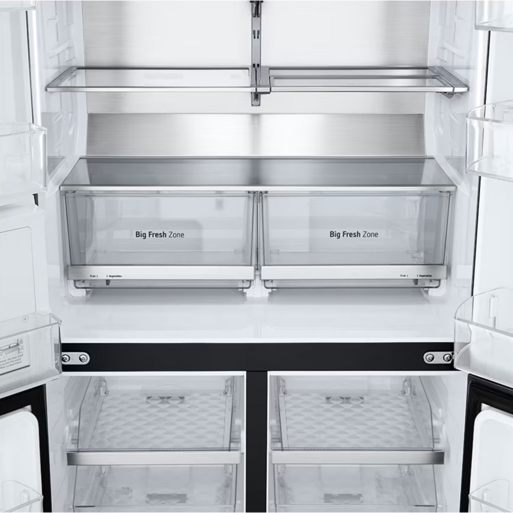מקרר מקפיא תחתון 4 דלתות LG אל ג'י GR-730BINS - יבואן רשמי
